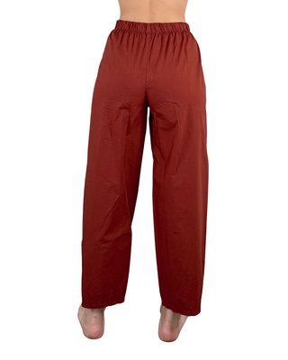 Habiti - Pantalone Japan in tela vela - MATTONE
