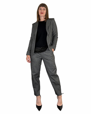 Susy Mix - Giacca slim punto milano - NERO