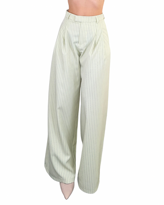 Habiti - Completo gessato oversize - GIALLO/NERO