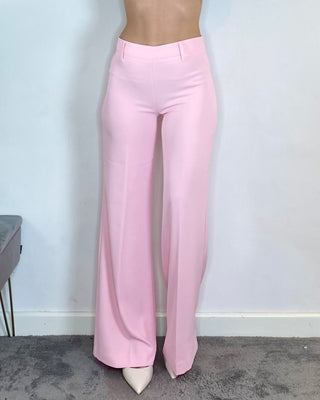 CADì - Pantalone palazzo poliviscosa - ROSA