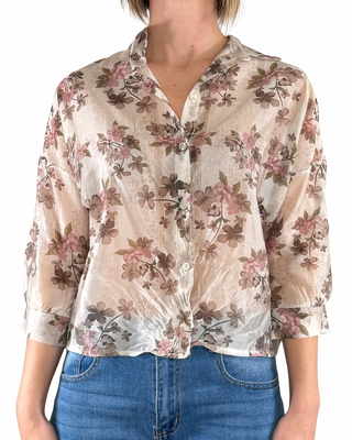 Habiti - Provençal Lyocell Shirt - MUD