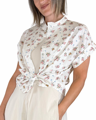Habiti - Camicia in popeline - FIORI