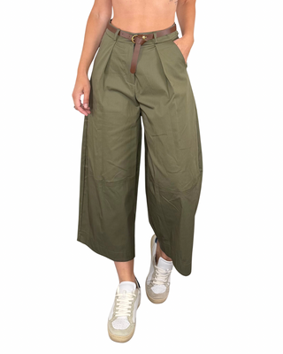 CADì - Pantalone Aomame - VERDE MILITARE