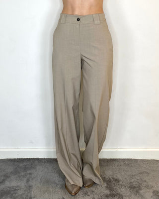 Tensione In - Pantalone palazzo - BEIGE