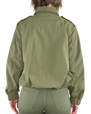 CADì - Bomber rimborsato in nylon - VERDE MILITARE