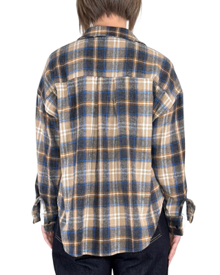 Habiti - Camicia check flanella - ROYAL