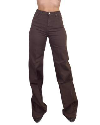 vicolo - jeans lexie bull denim icon jeans - moro