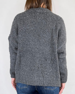 Susy Mix - Cardigan bouclè - ANTRACITE