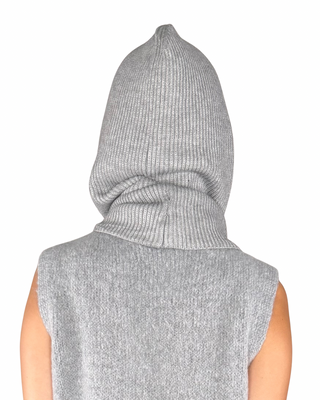 Habiti - Balaklava misto lana - GRIGIO