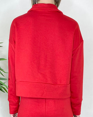 Vicolo - Felpa polo scatola - ROSSO