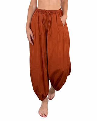 Habiti - Pantalon Jasmine - MATTONE