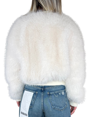 Haveone - Bomber ecopelliccia - PANNA