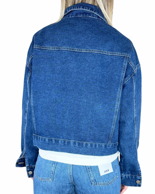 Habiti - Giubbino denim con tasconi - JEANS