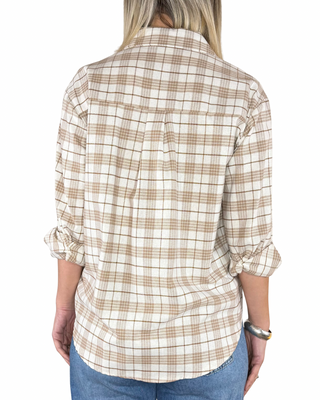 Habiti - Camicia quadri - BIANCO