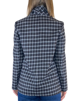 Vicolo - Blazer check spille - NERO