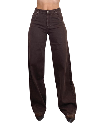 vicolo - jeans mia bull denim icon jeans - moro