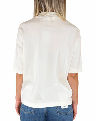 Habiti - T-shirt scatola - PANNA