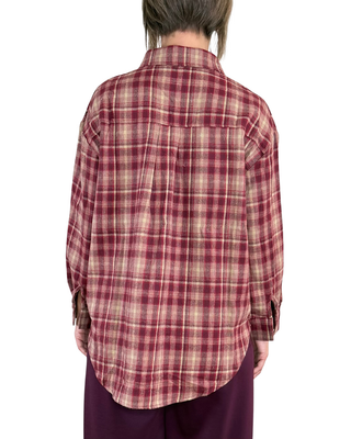 Habiti - Camicia check - BORDEAUX