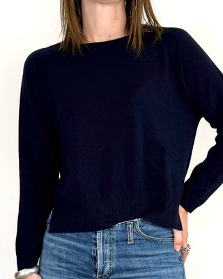 Susy Mix - Maglia spacchi - BLU