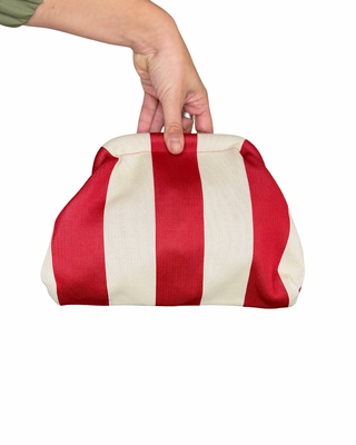 Habiti - Clutch riga - ROSSO