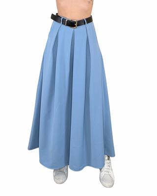 Habiti - Pantalone ampio - CELESTE