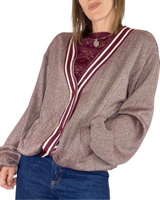 Susy Mix - Bomber spinato - VINO
