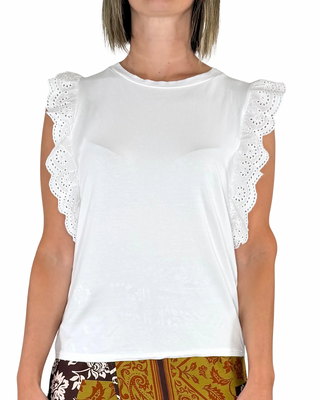 Habiti - T-shirt Eea - BIANCO