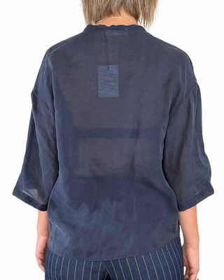 Habiti - Camicia Marzia - BLU