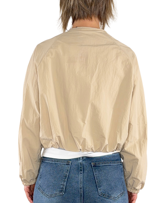 Habiti - Nylon-Bomberjacke - BEIGE