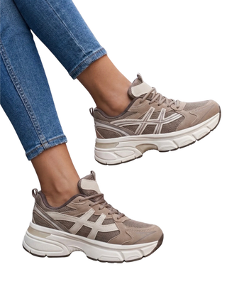 Habiti - Sneaker chunky - FANGO