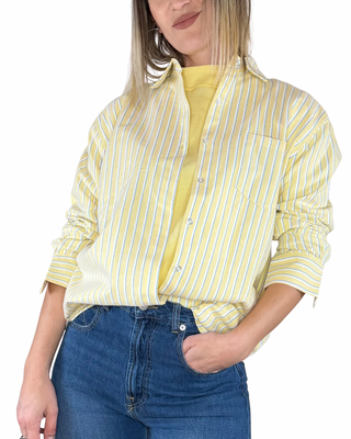 Habiti - Camicia taglio uomo Oxford - GIALLO