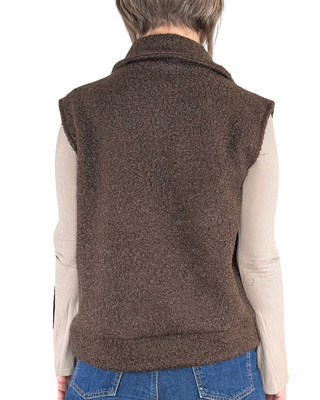 Habiti - Gilet teddy - MORO