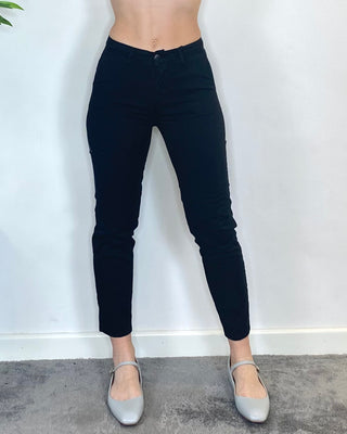 Habiti - Pantalone chino cotone - NERO