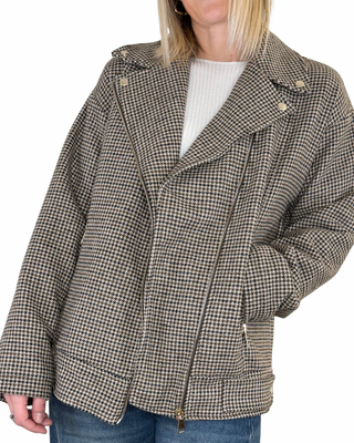 Tensione In - Chiodo over pied-de-poule - MORO