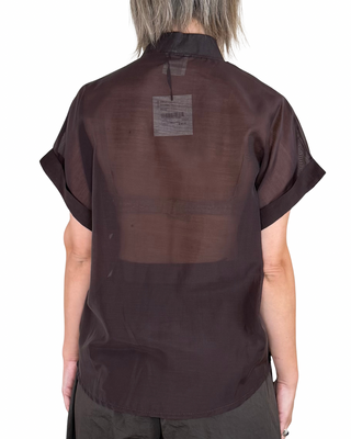 CADì - Camicia Jaffa paillettes - MORO