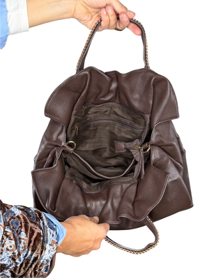 Habiti - Borsa pouch - MORO