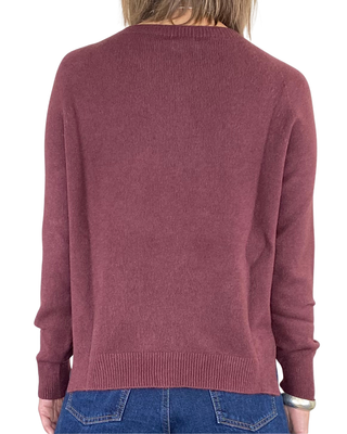 Susy Mix - Maglia giro raglan - BORDEAUX