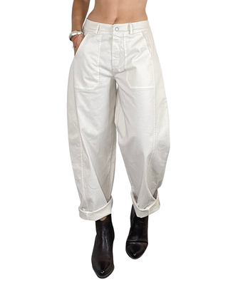 CADì - Pantalone ovetto - BURRO