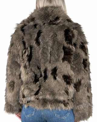 CADì - Eco Pelliccia corta - FANGO