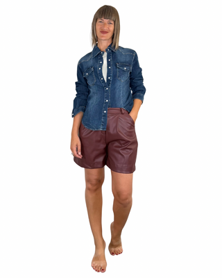 Habiti - Camicia slim denim - JEANS