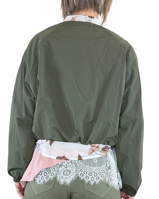 Habiti - Nylon-Bomber - MILITÄRGRÜN