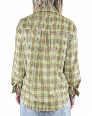 Habiti - Camicia quadri - PISTACCHIO