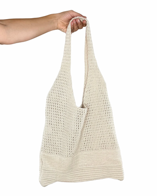 Habiti - Borsa Crochet - SABBIA