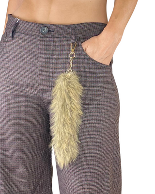 Motel - Pantalone ovetto check - BORDEAUX