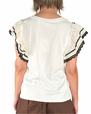 Habiti - T-shirt Dianne - MORO