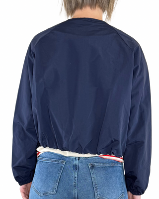 Habiti - Bomber in nylon - BLU