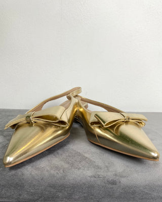 M&G - Slingback flat - ORO