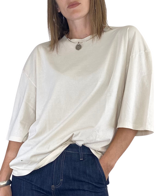 Susy Mix - T-shirt scatola manica 3/4 - BURRO