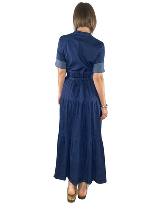 Habiti - Chemisier chambray 100% cotone - JEANS
