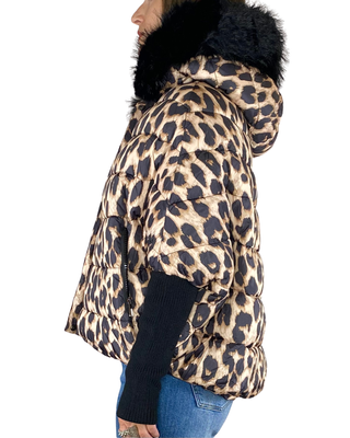 Habiti - Cappa imbottita manicotto - ANIMALIER